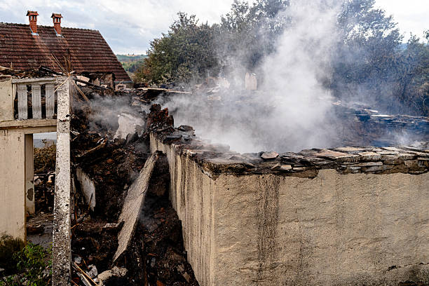 Professional Fire Damage Removal technician working in Maiden Rock, WI